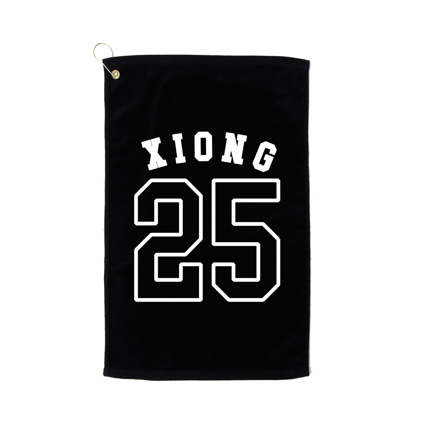 Golf Towel — Shirsey Arch in Black