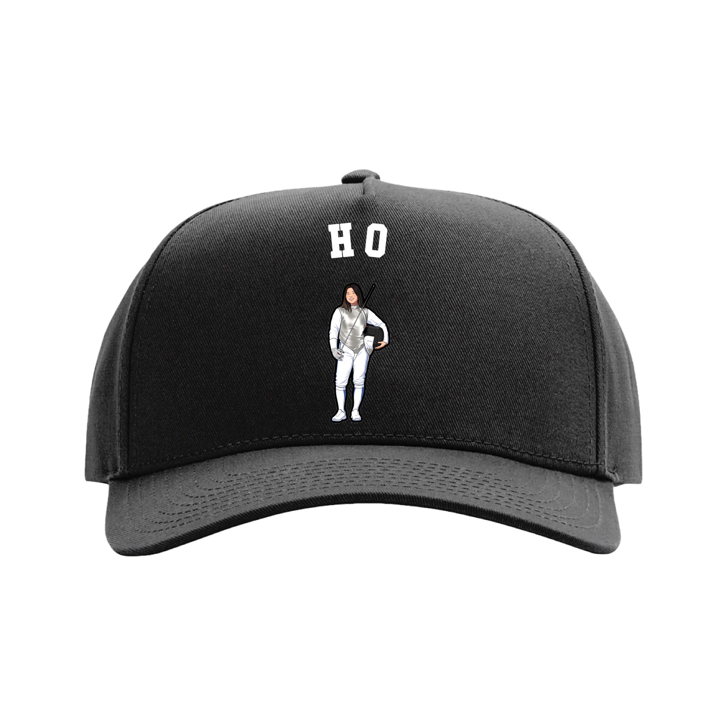 Full Fabric Five-Panel Champ Cap