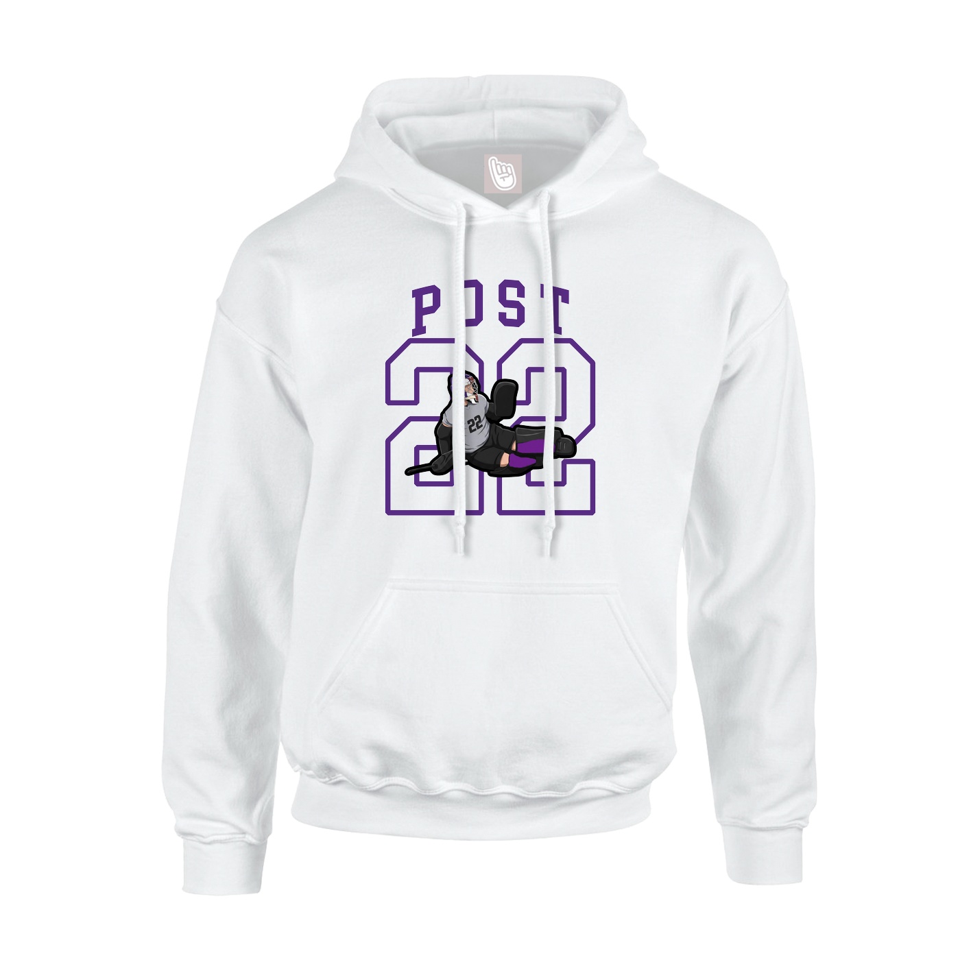 Hoodie — Shirsey in White