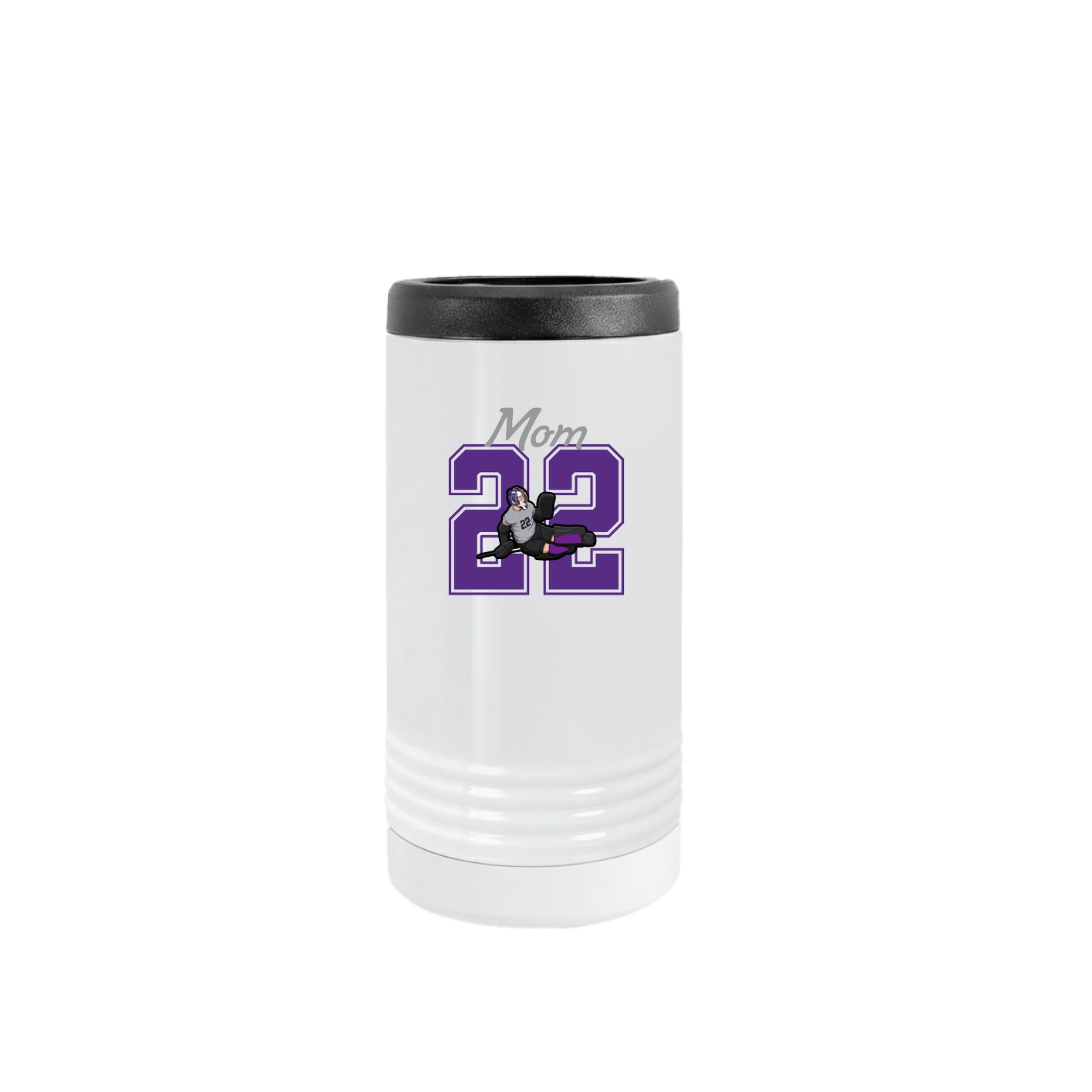 Slim Beverage Holder — Mothers Day Shirsey in White
