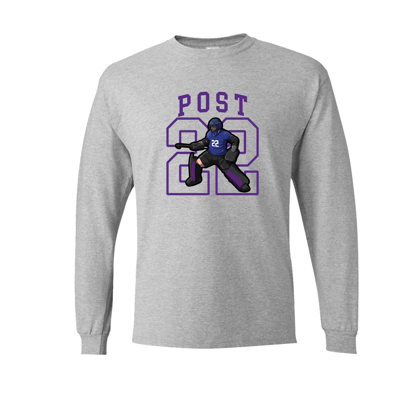 Long Sleeve Tee — Shirsey in Grey