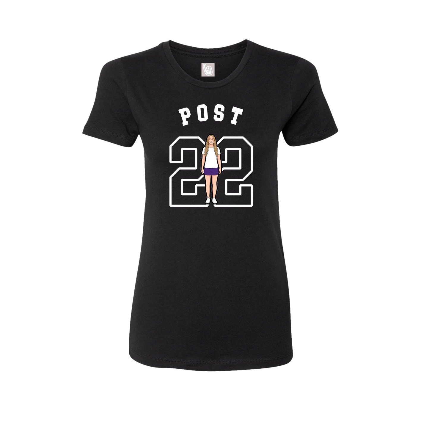 Womens Tee — Shirsey Arch in Black