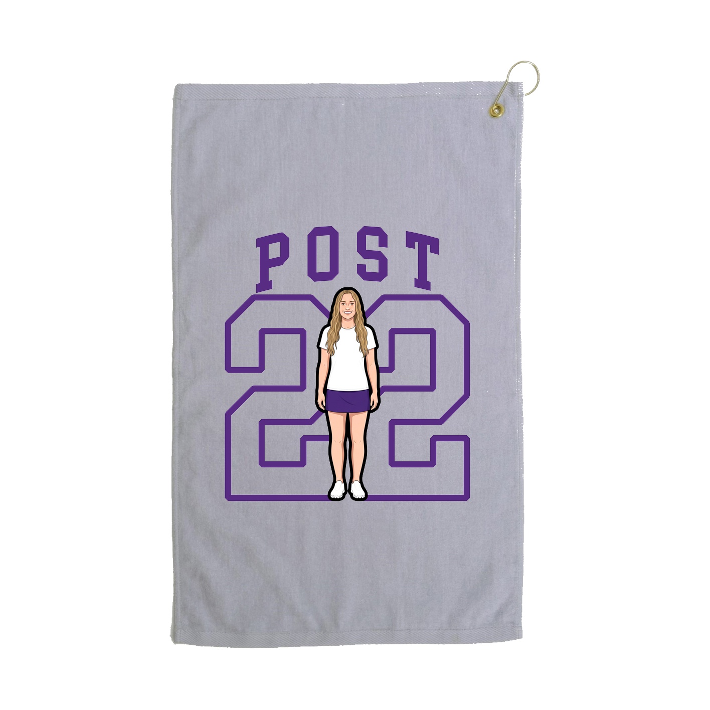 Golf Towel — Shirsey in Grey