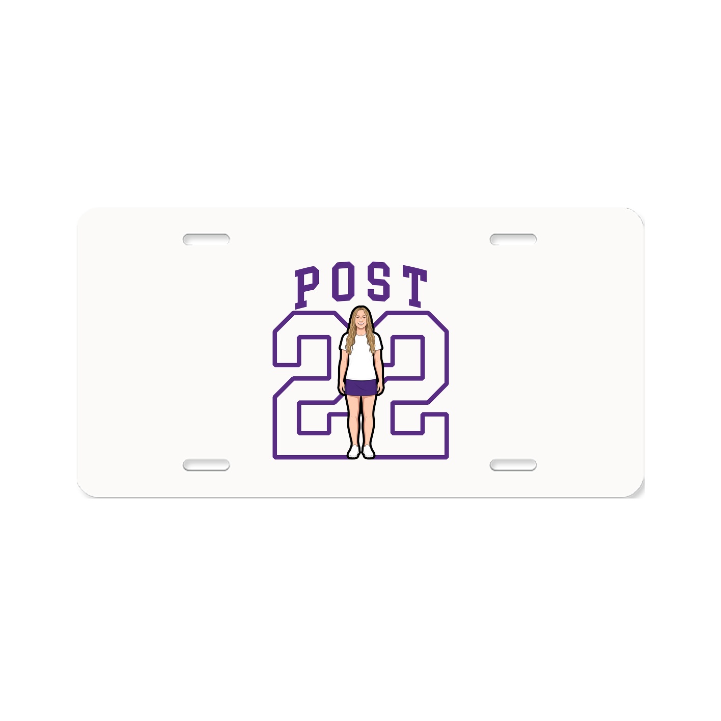License Plate — Shirsey in Classic