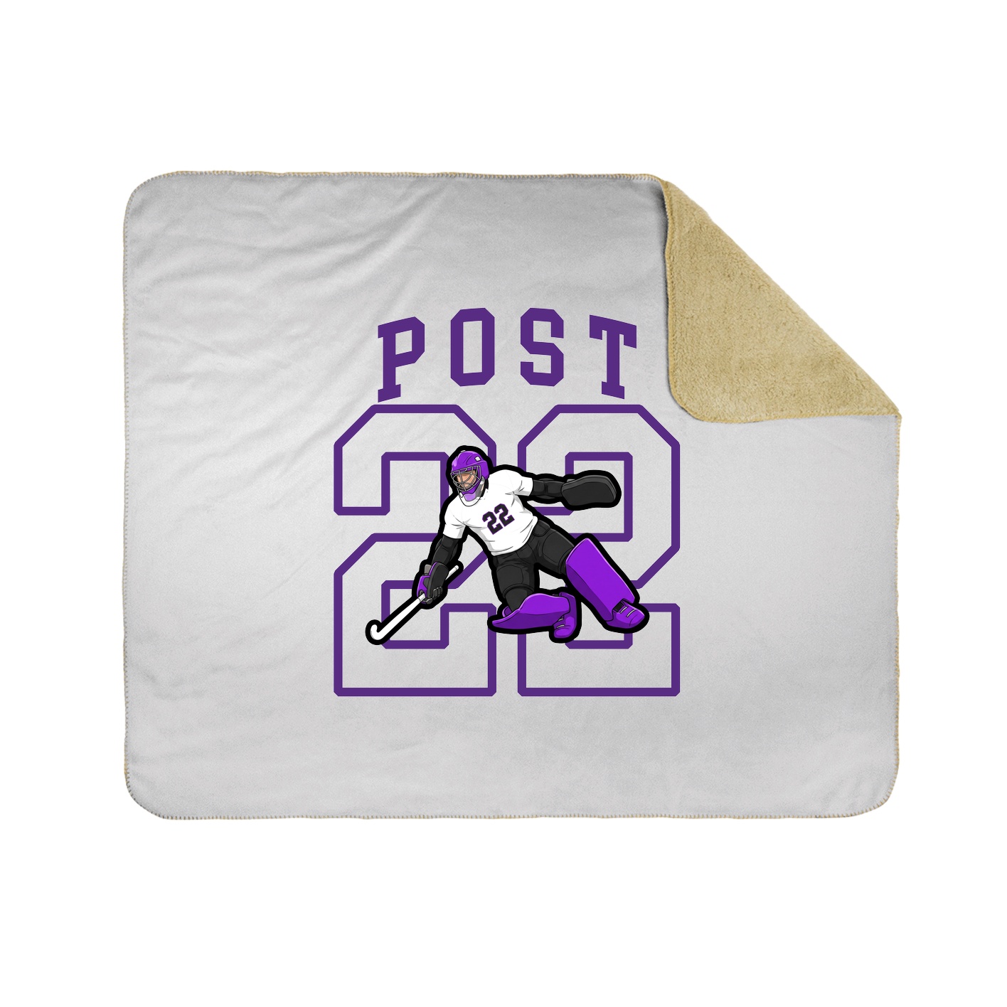 50x60 Sherpa Lined Throw Blanket