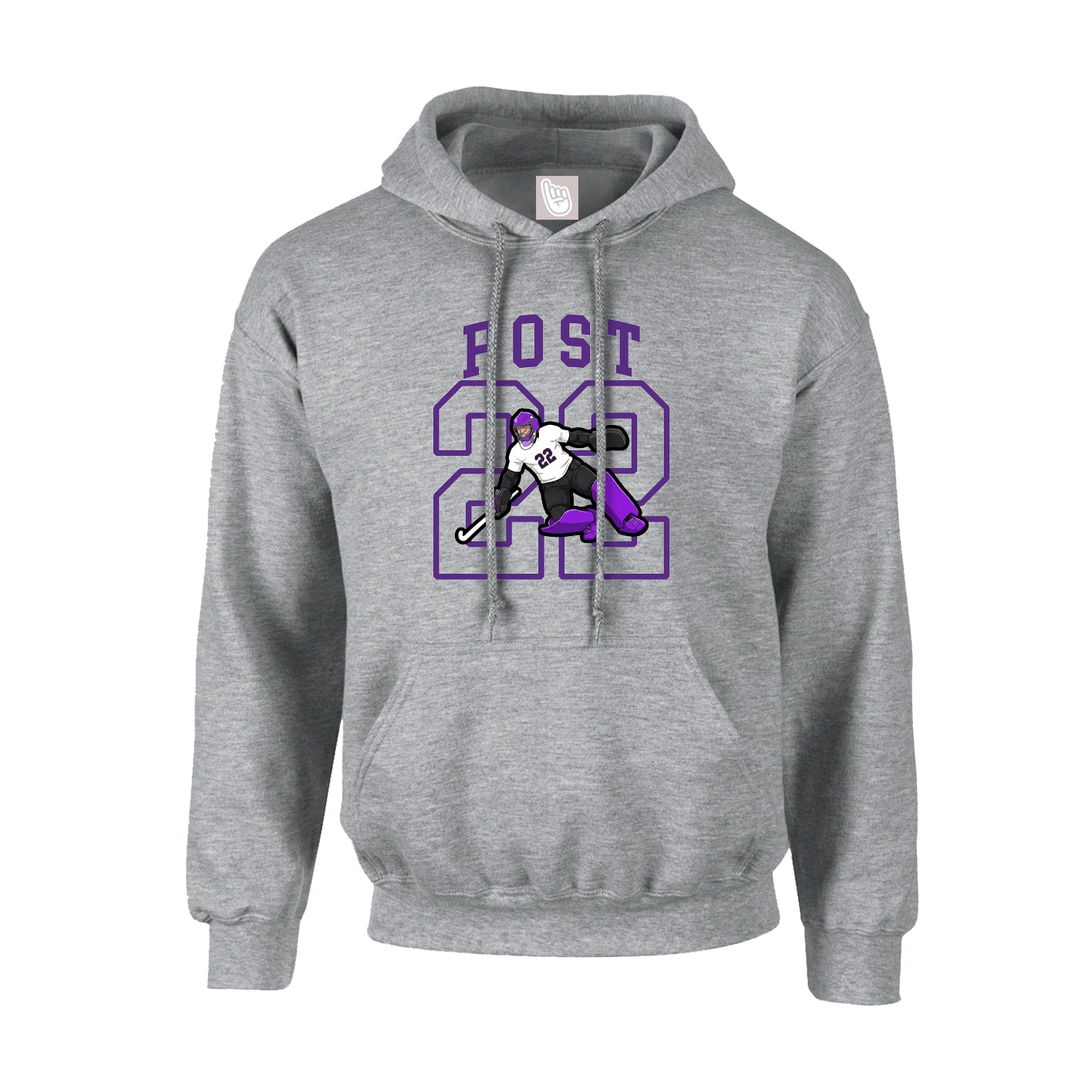 Hoodie — Shirsey in Grey