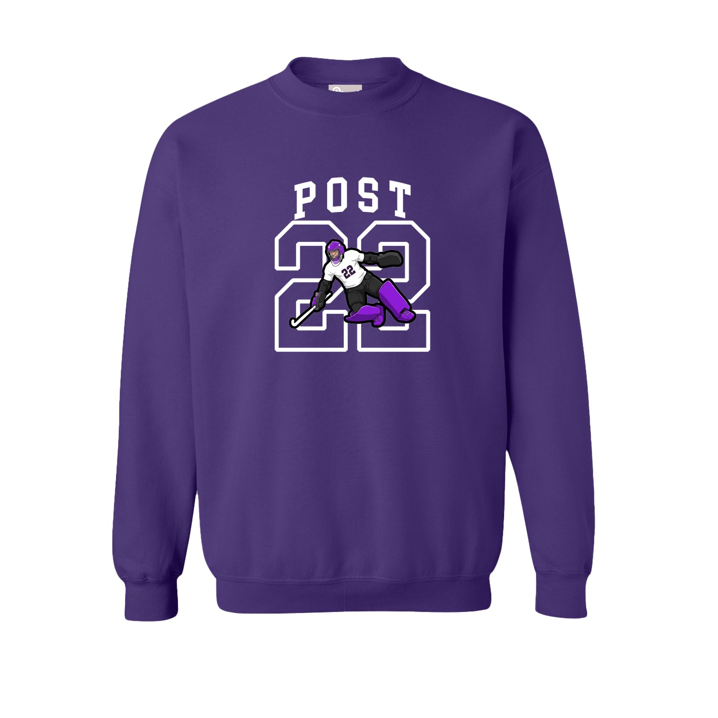 Fleece Crew — Shirsey in Purple