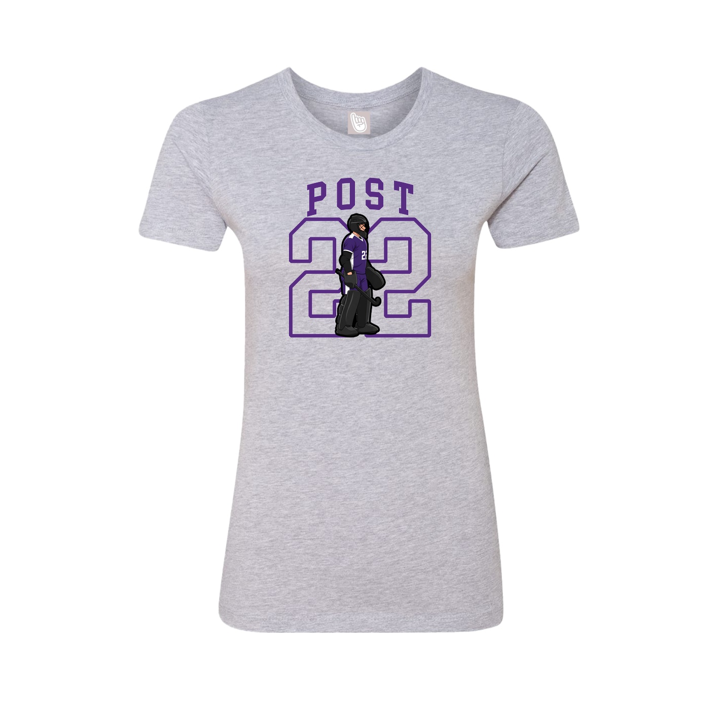 Fitted Women's Tee — Shirsey in Grey
