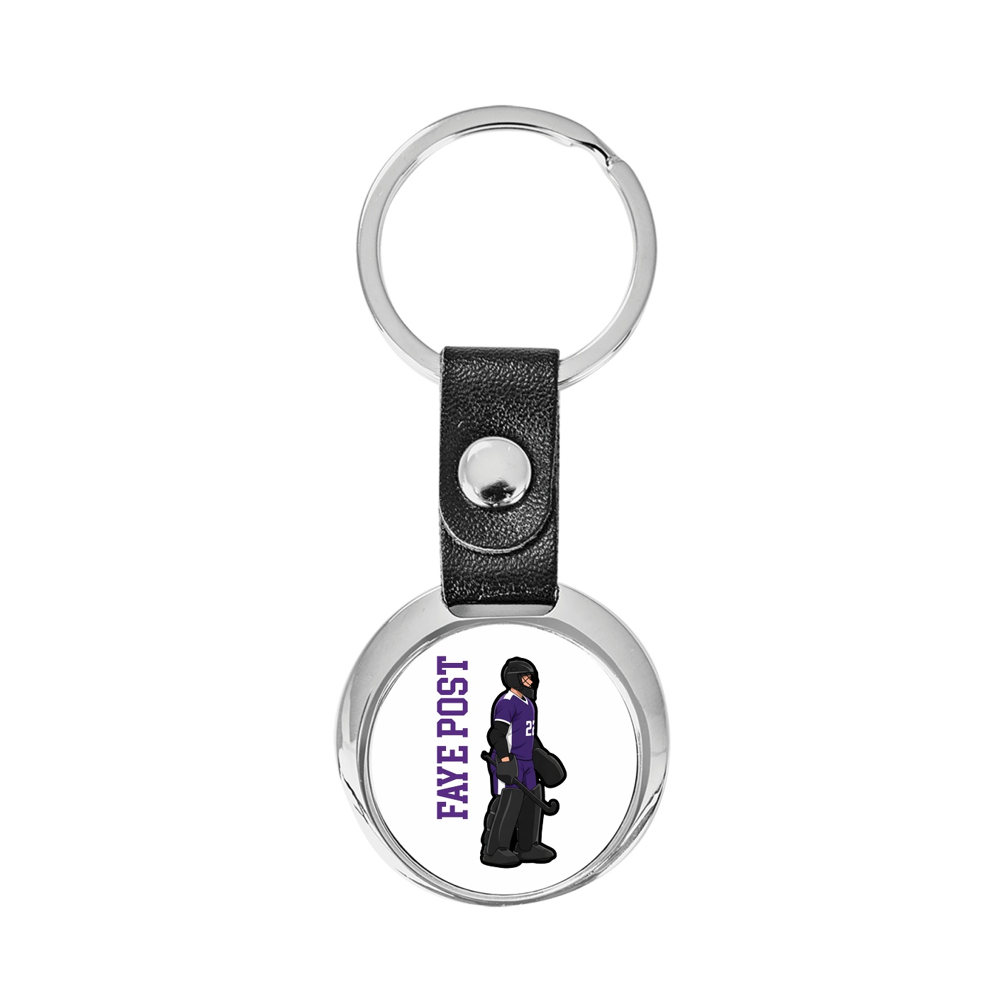 Key Chain — Name Vertical in Classic