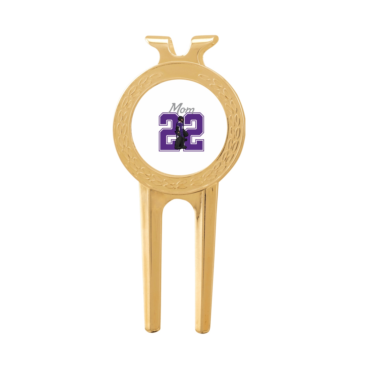 Divot Tool with Ball Marker — Mothers Day Shirsey in Classic