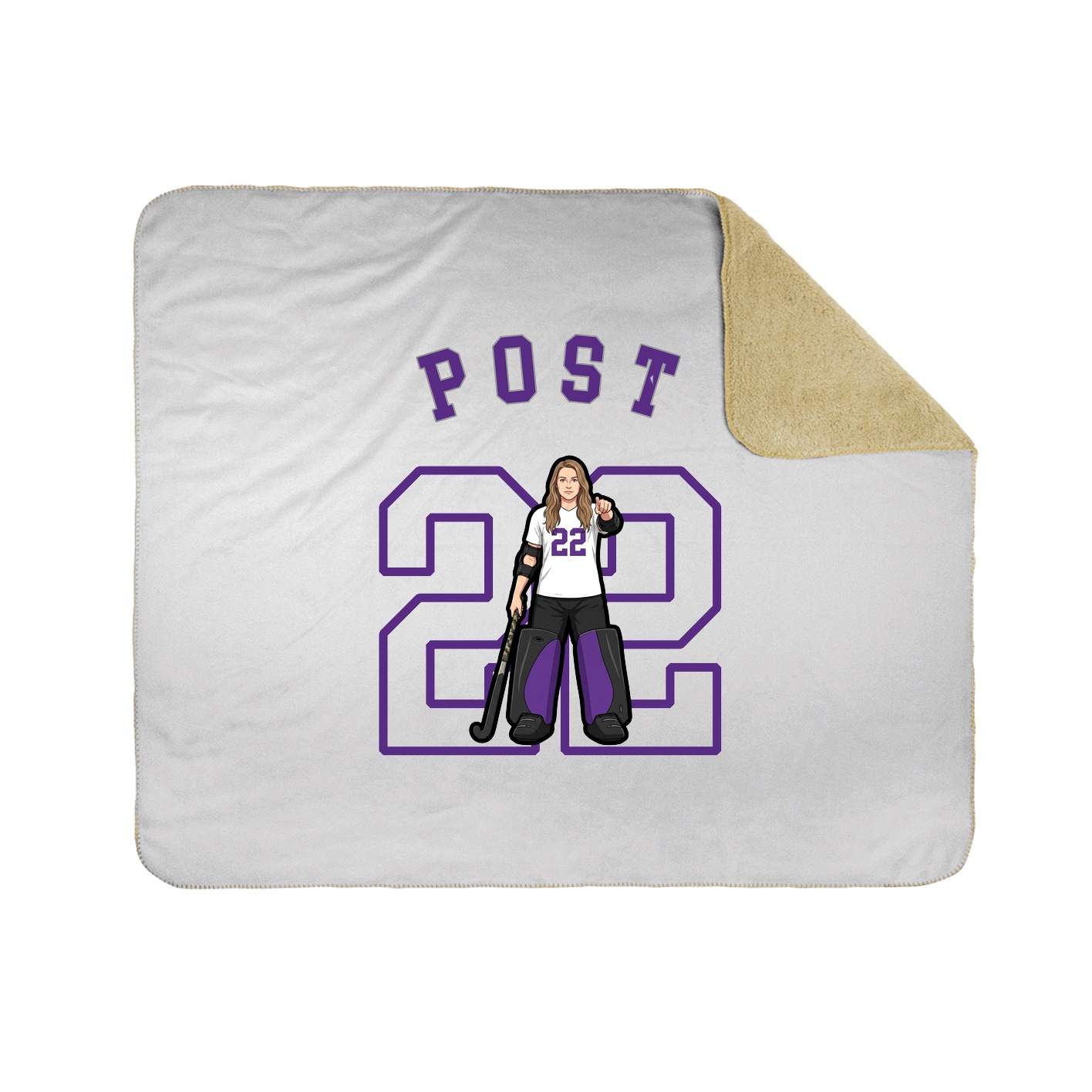 Throw Blanket — Shirsey Arch in White