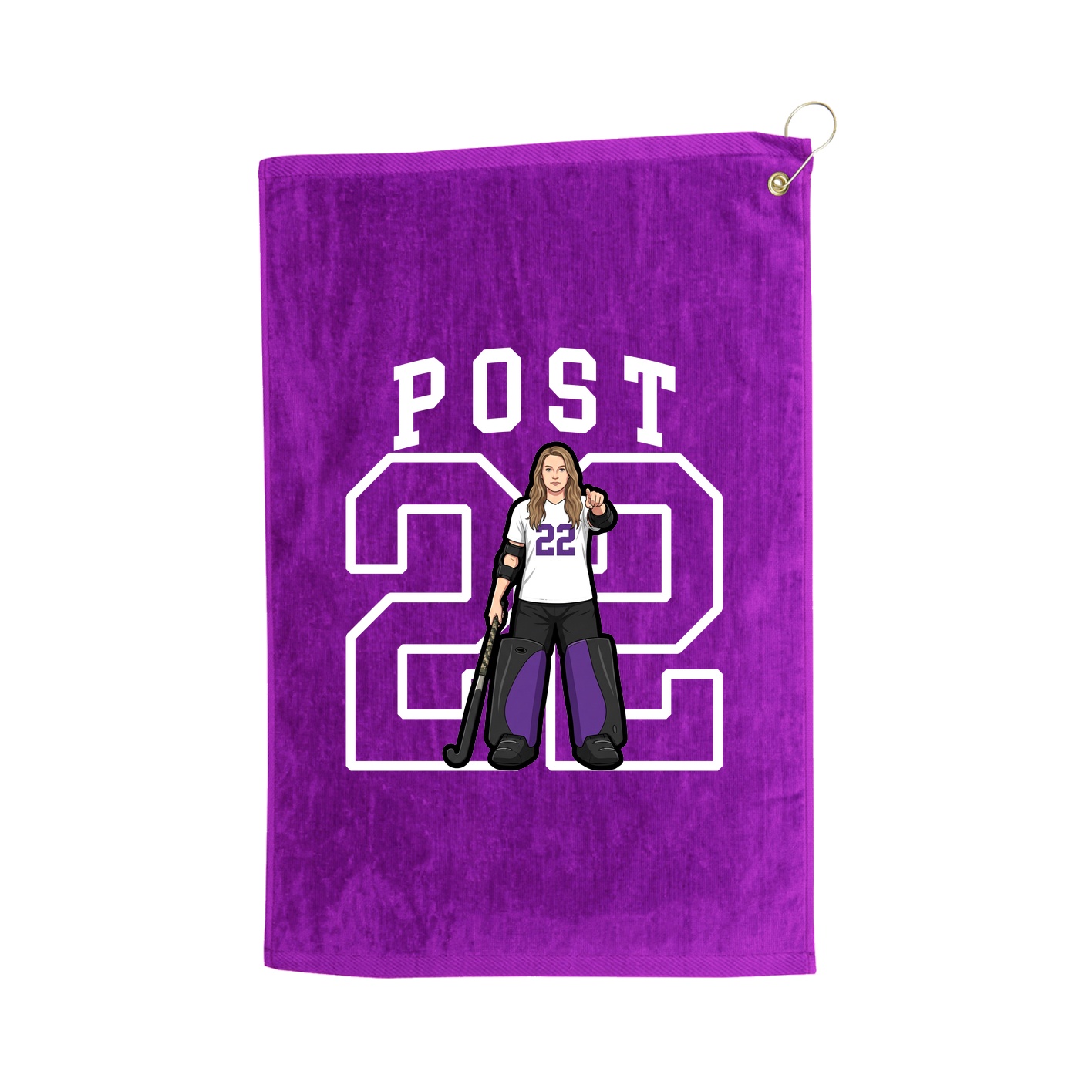 Golf Towel — Shirsey in Purple