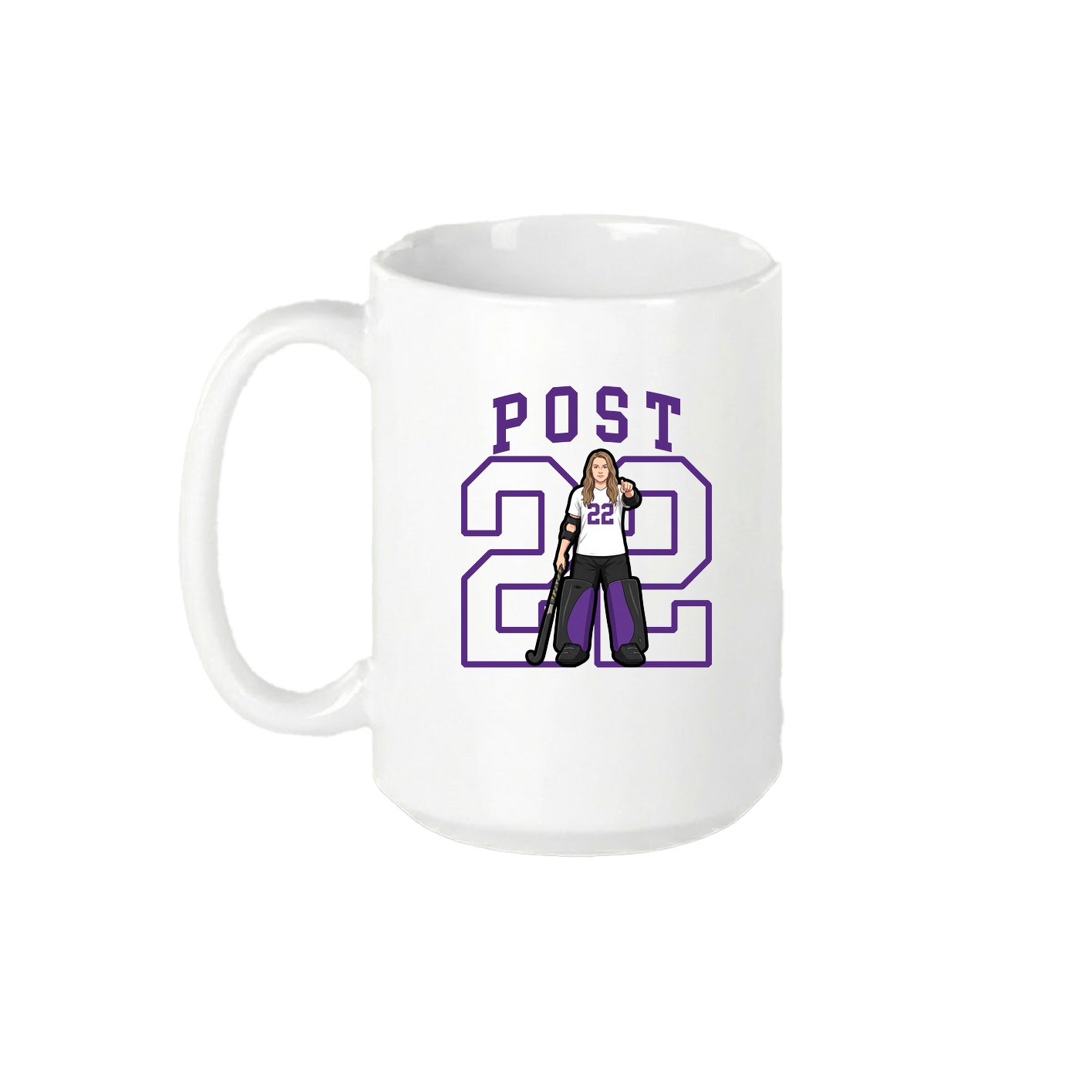 15oz Coffee Mug — Shirsey in White