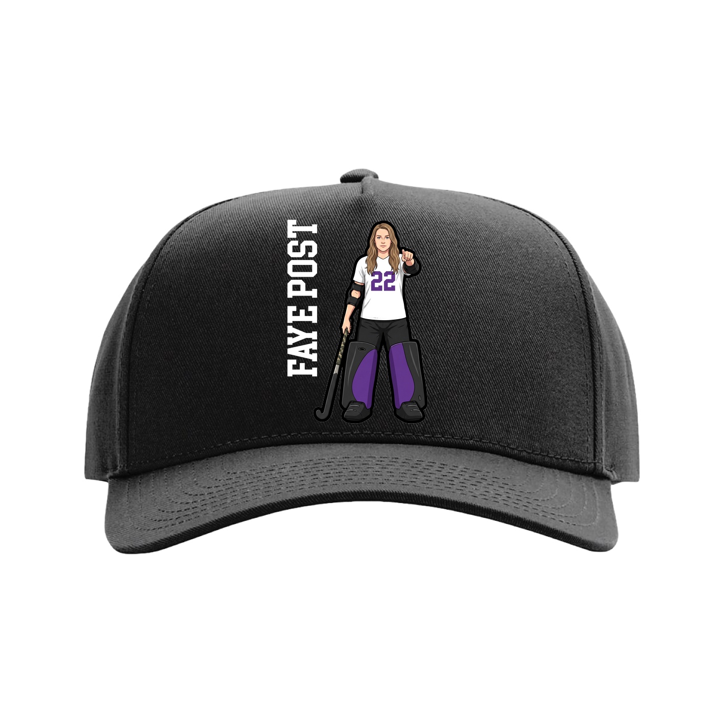 Full Fabric Five-Panel Champ Cap