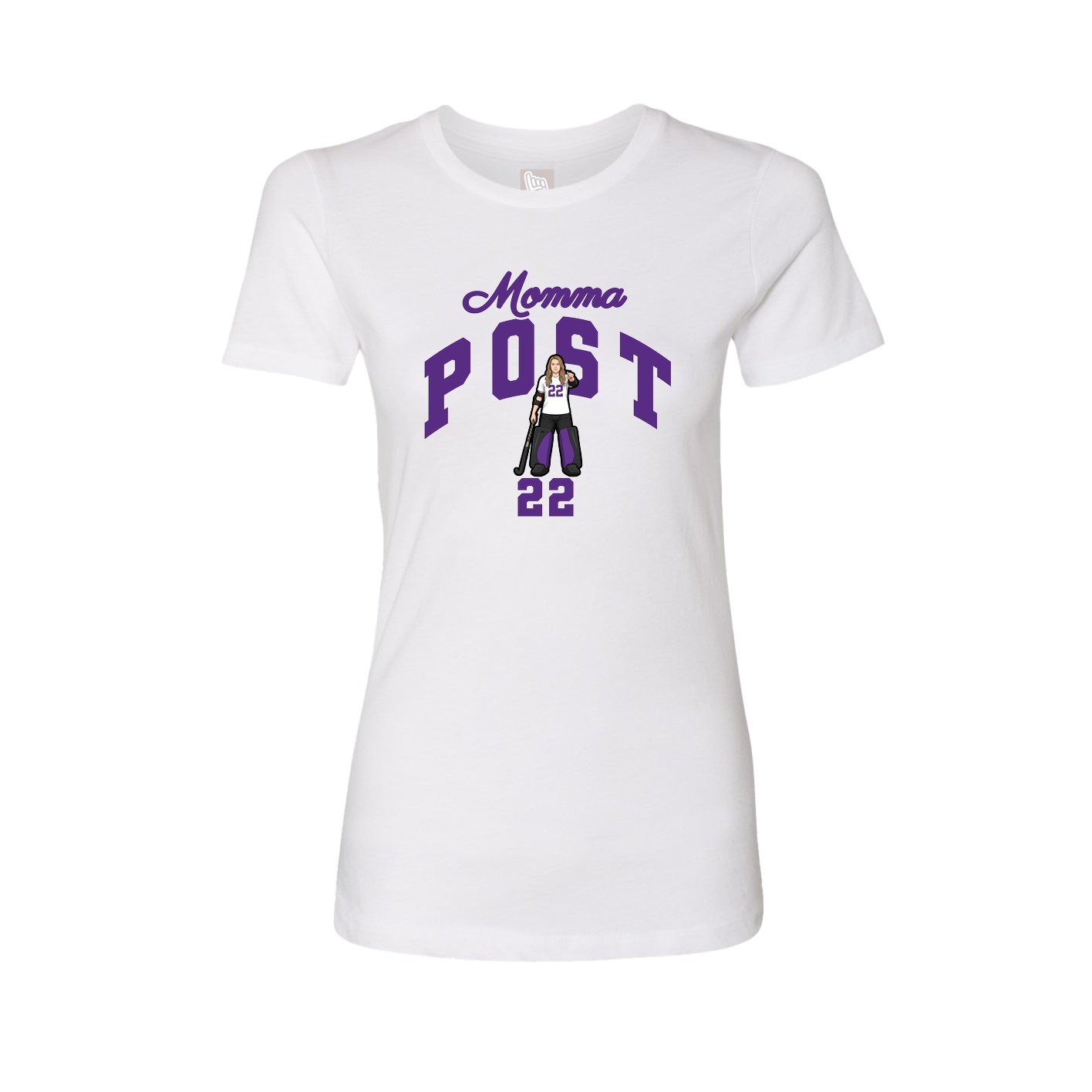 Womens Tee — Mothers Day Arch in White