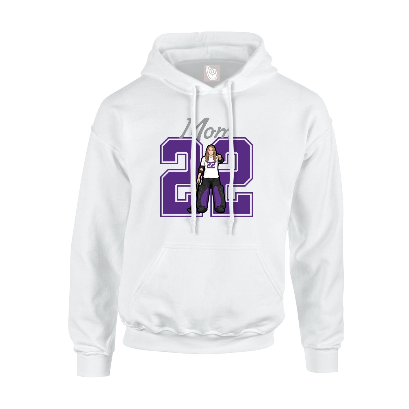 Youth Hoodie — Mothers Day Shirsey in White