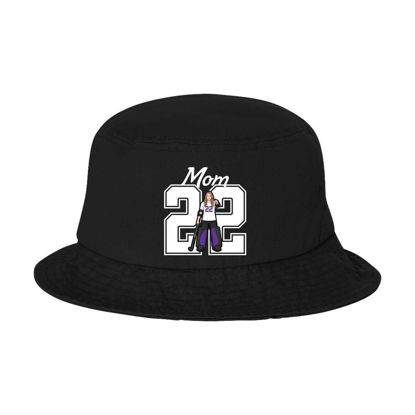 Bucket Cap — Mothers Day Shirsey in Black
