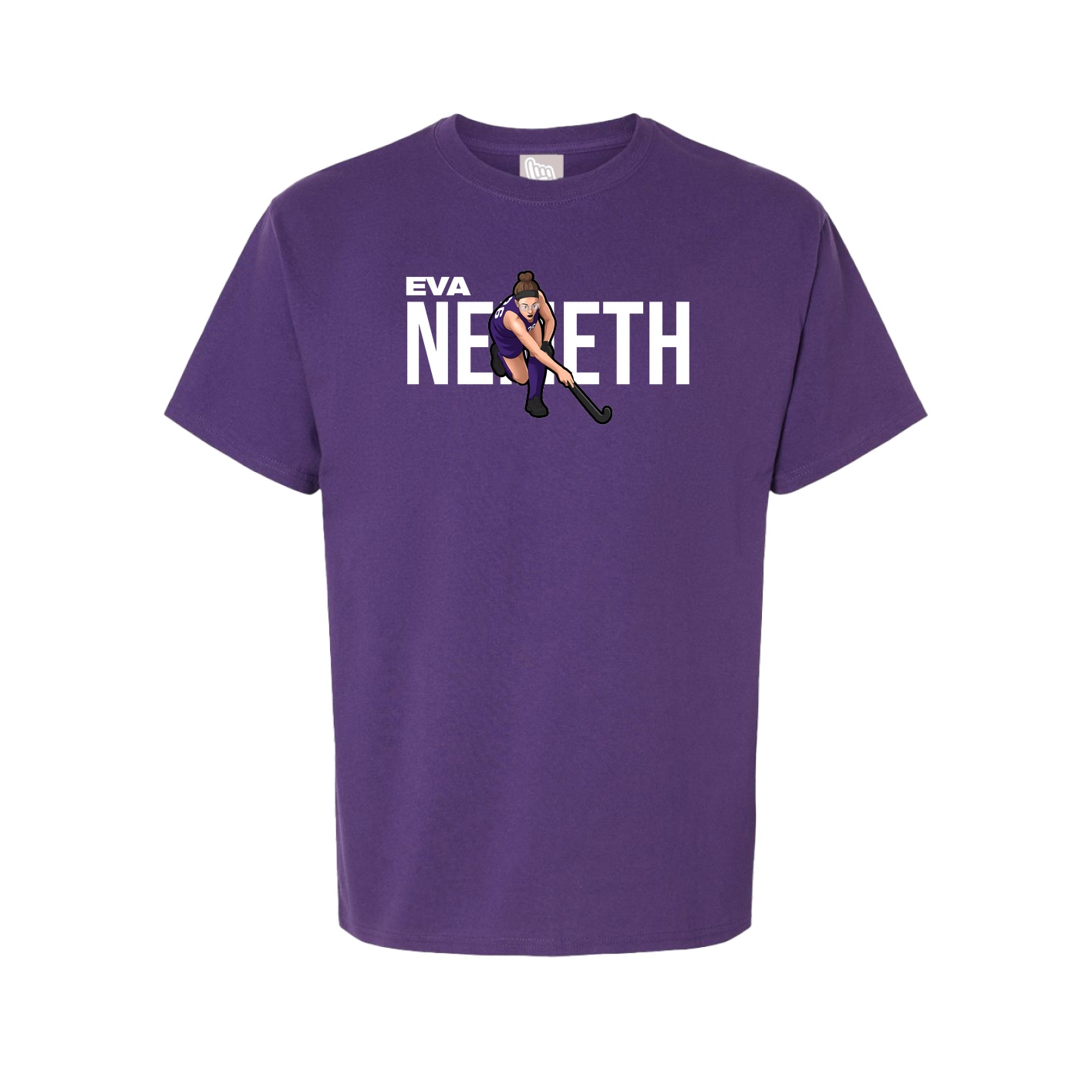 Youth Tee — Player Name in Purple