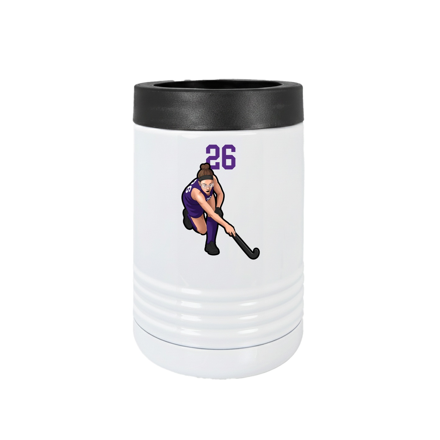 Beverage Holder — Number Top in White