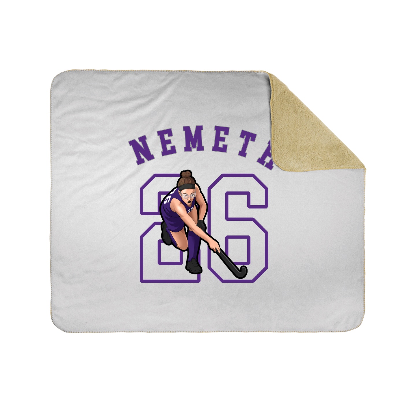 Throw Blanket — Shirsey Arch in White