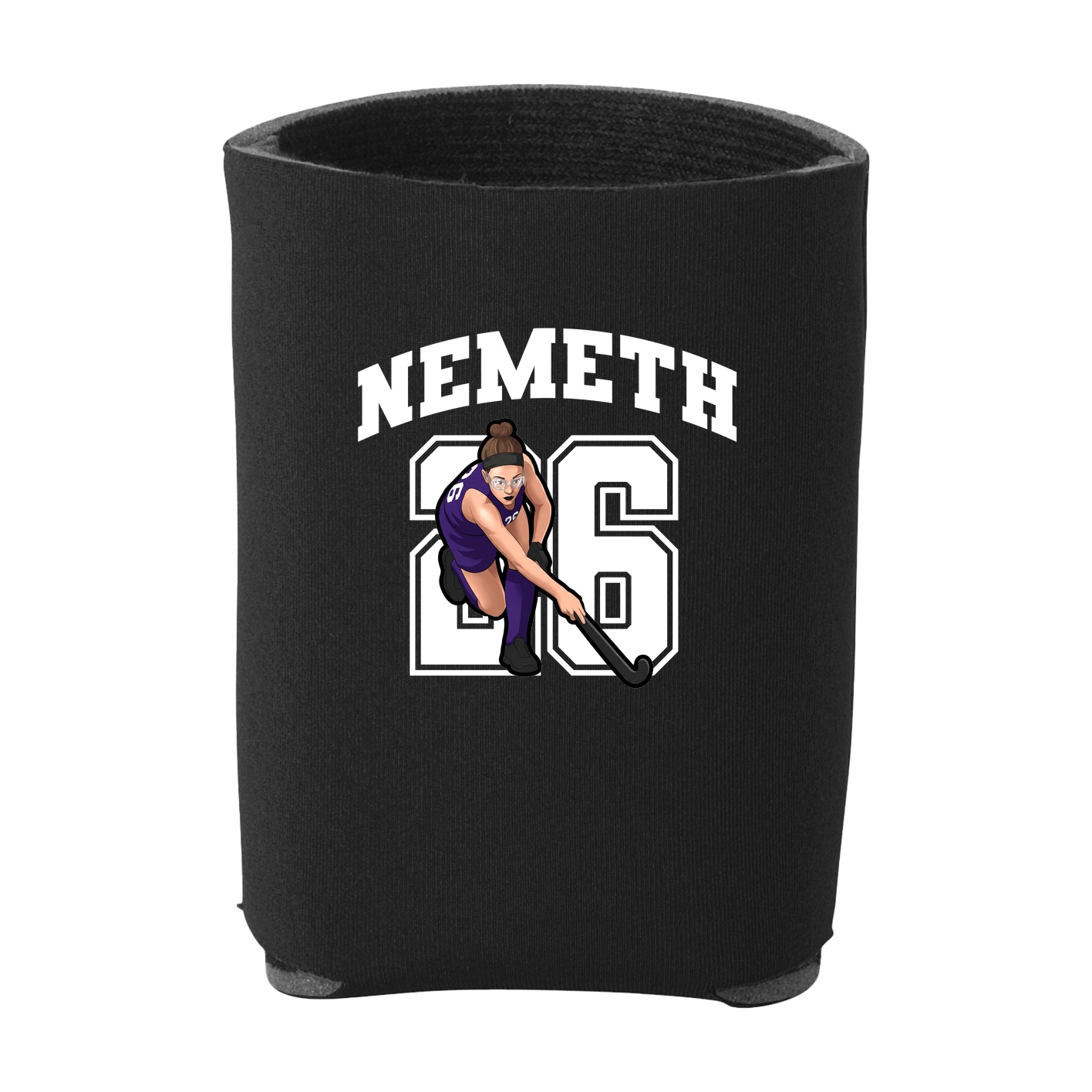 Can Holder — Number in Black