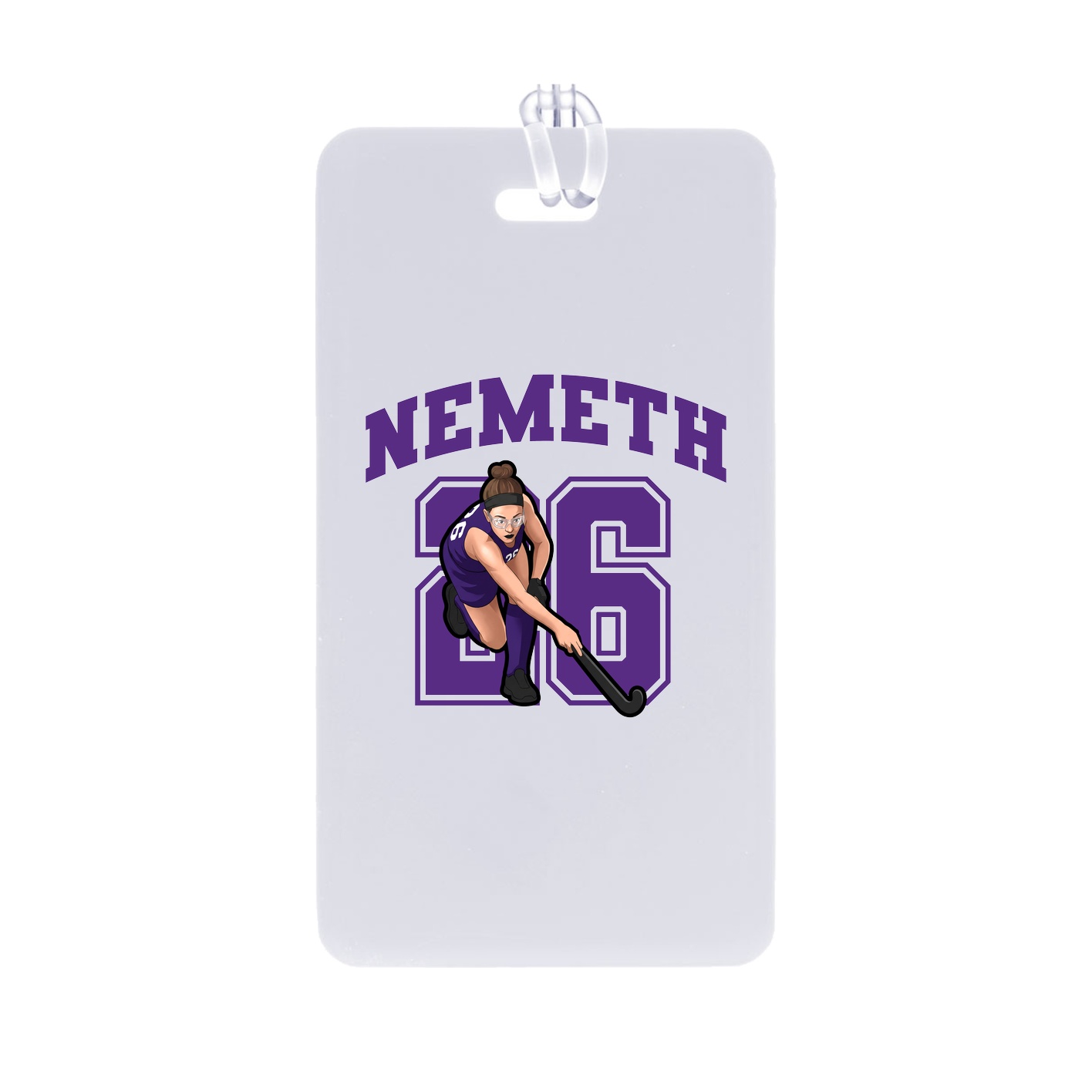 Bag Tag — Number in Classic