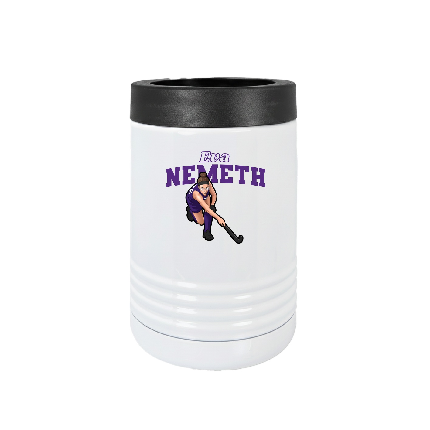 Beverage Holder — Name Arch in White