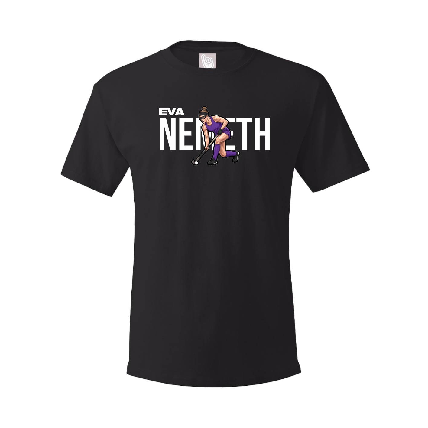 Youth Tee — Player Name in Black