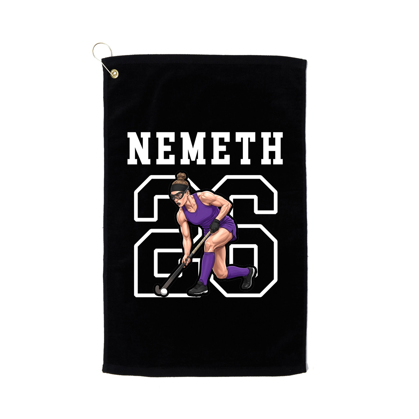 Golf Towel — Shirsey in Black