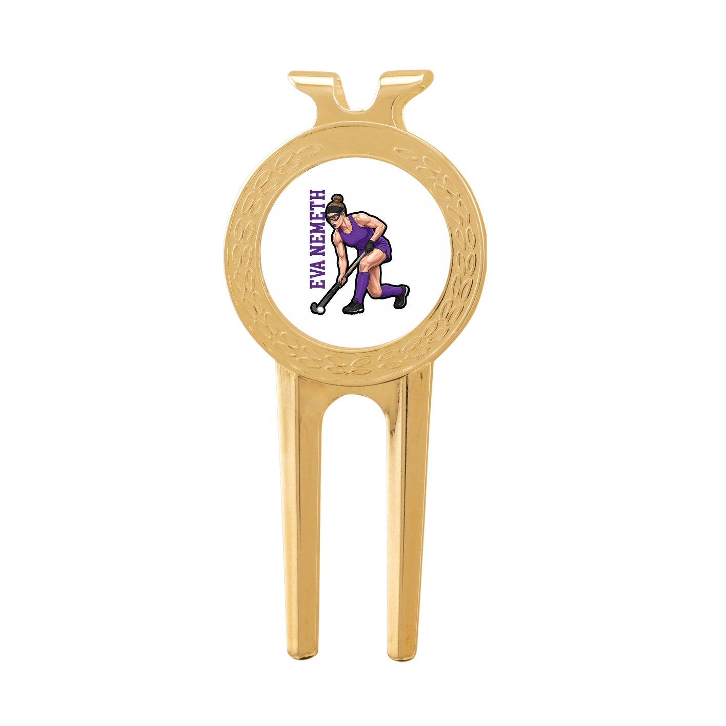 Divot Tool with Ball Marker — Name Vertical in Classic