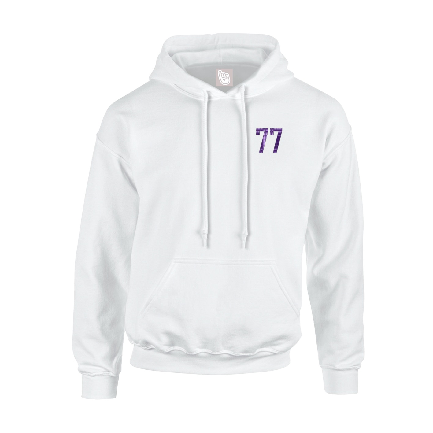 Hoodie — Front Shirsy in White