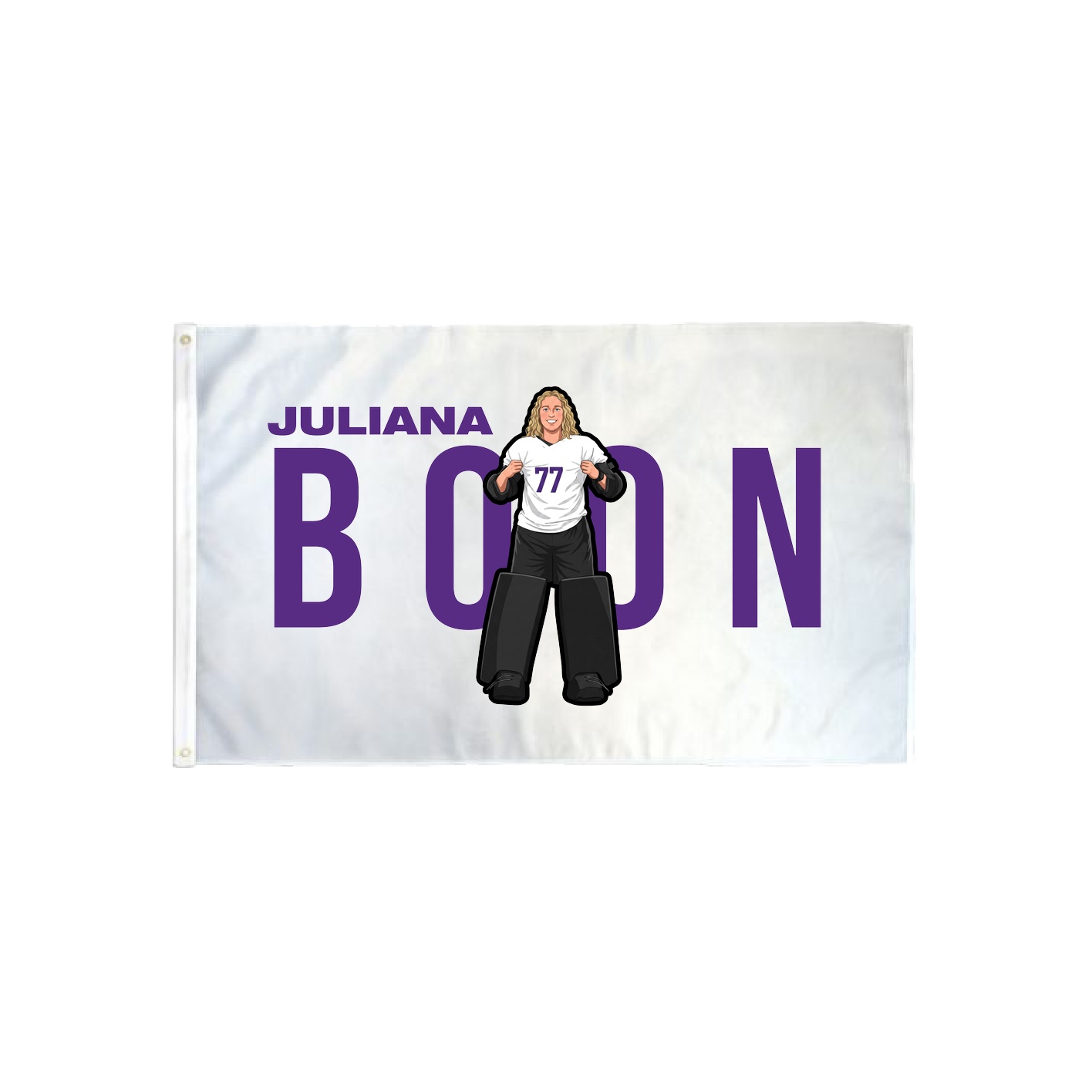 3x5 Flag — Player Name in Classic
