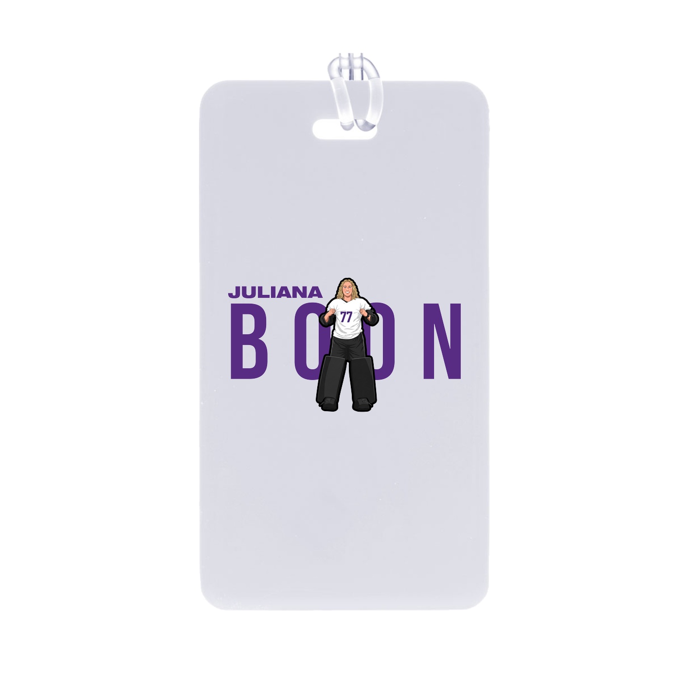 Bag Tag — Player Name in Classic