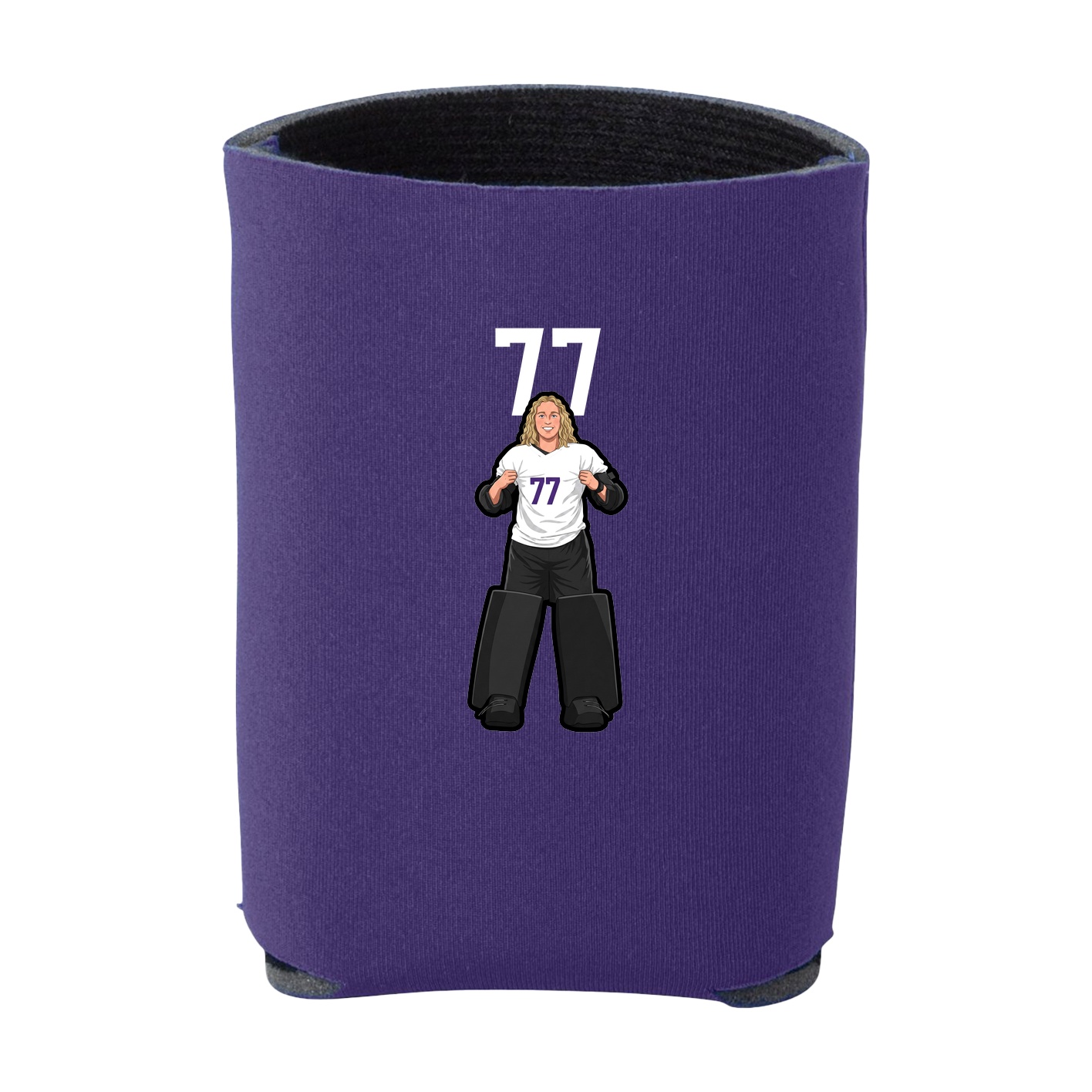 Can Holder — Number Top in Purple