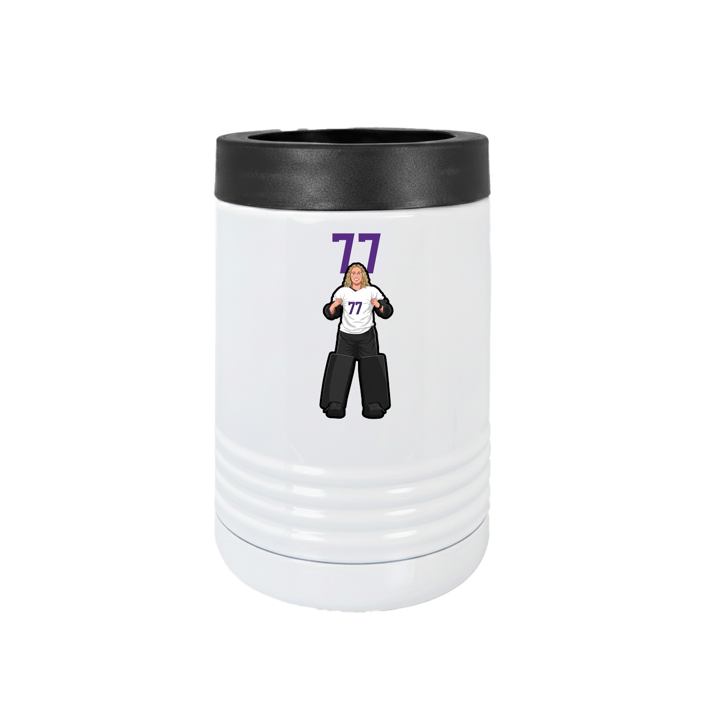 Beverage Holder — Number Top in White