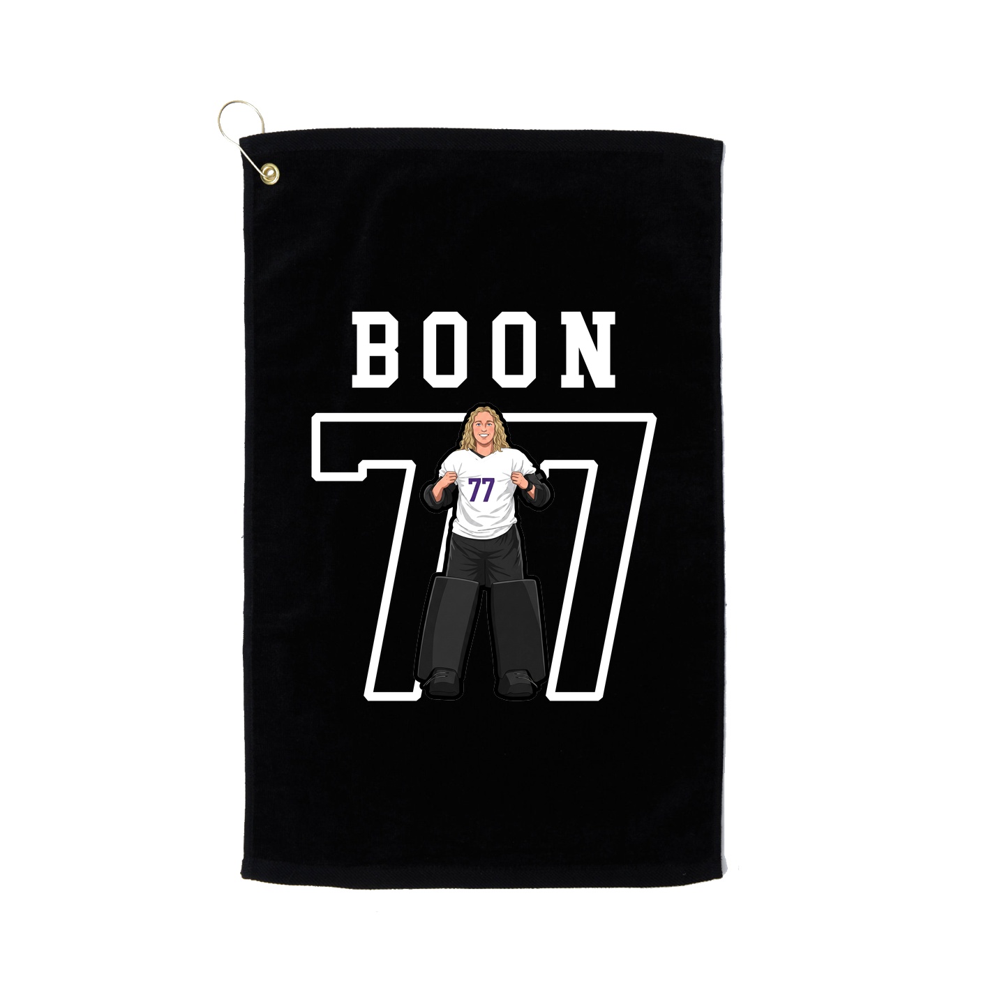 Golf Towel — Shirsey in Black