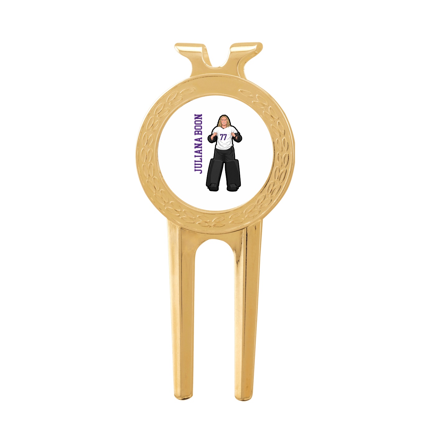 Divot Tool with Ball Marker — Name Vertical in Classic