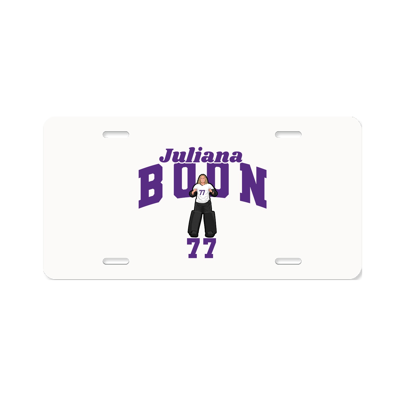 License Plate — Signature Arch in Classic
