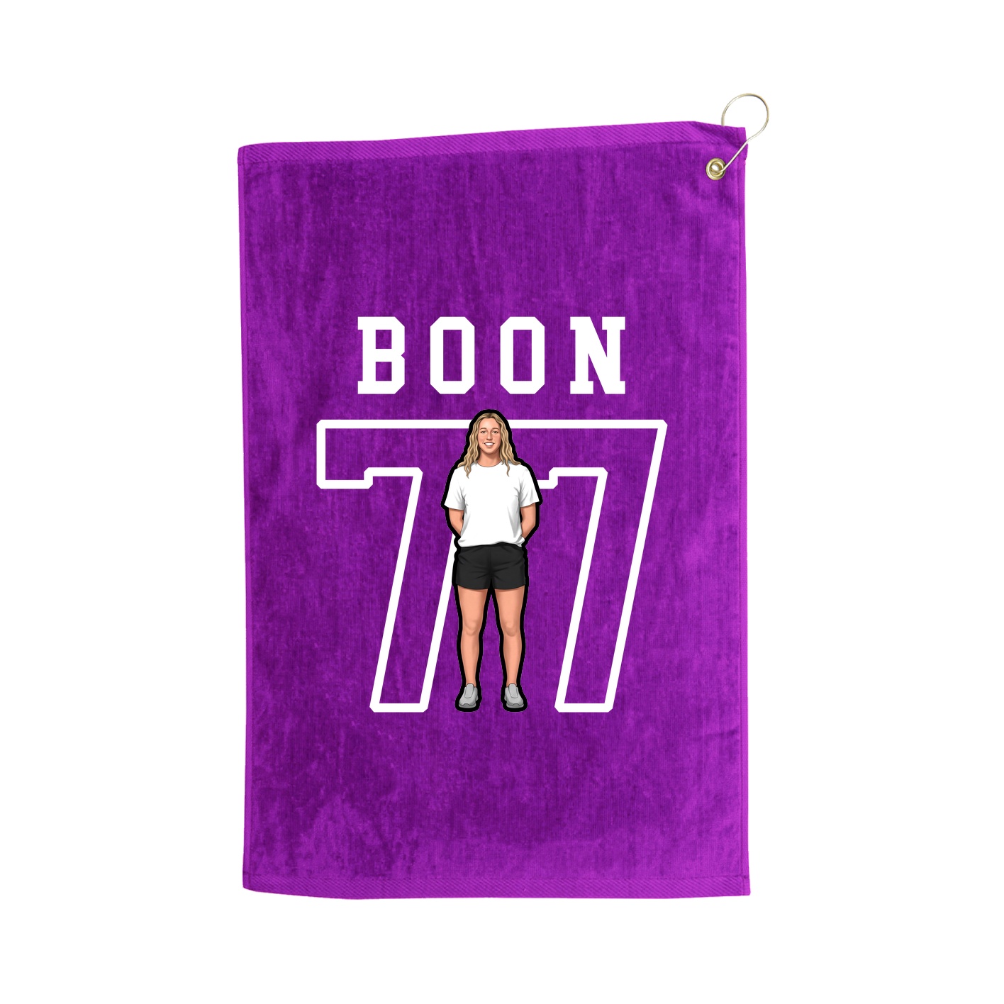 Golf Towel — Shirsey in Purple