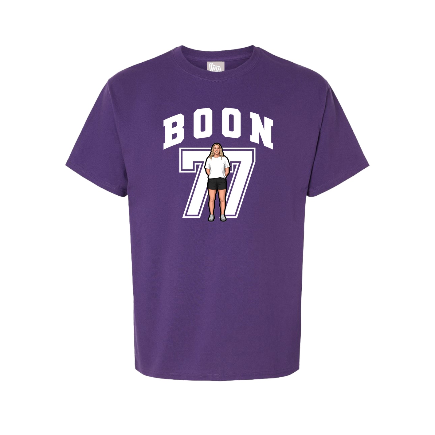 Tee — Number in Purple