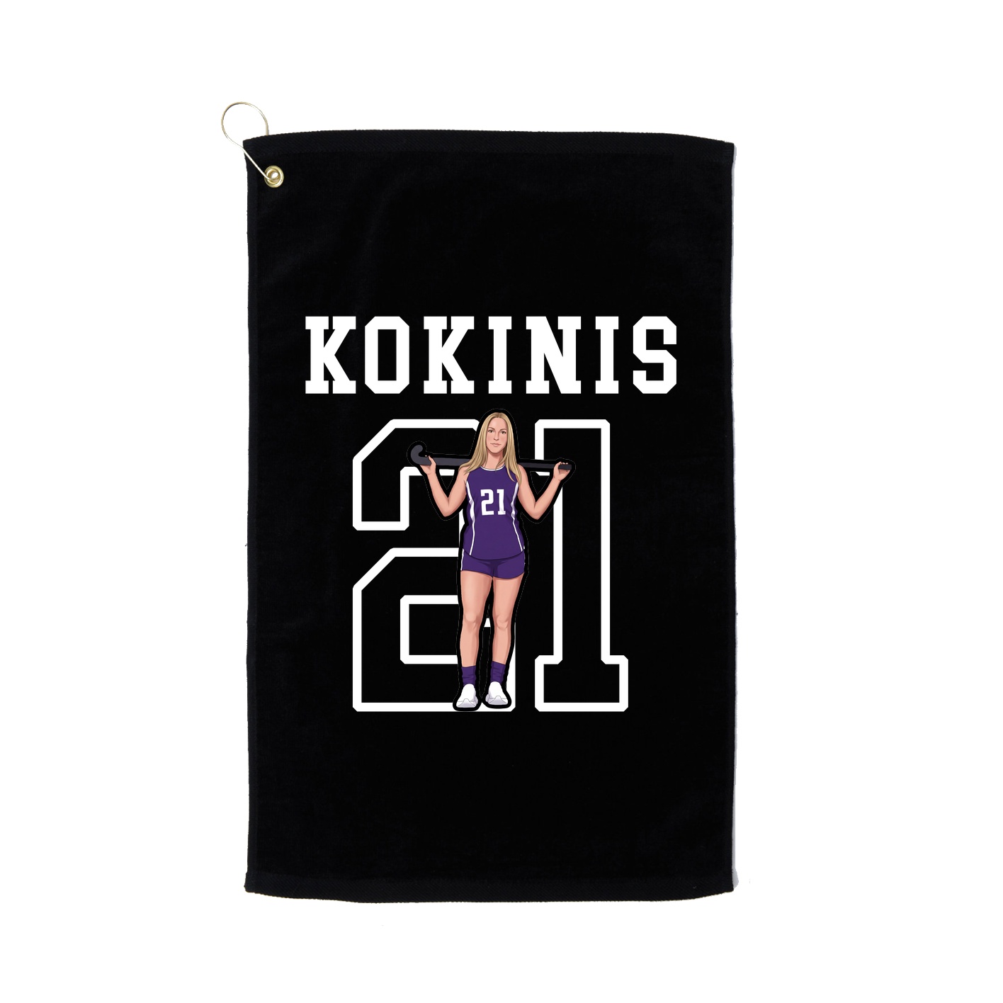 Golf Towel — Shirsey in Black