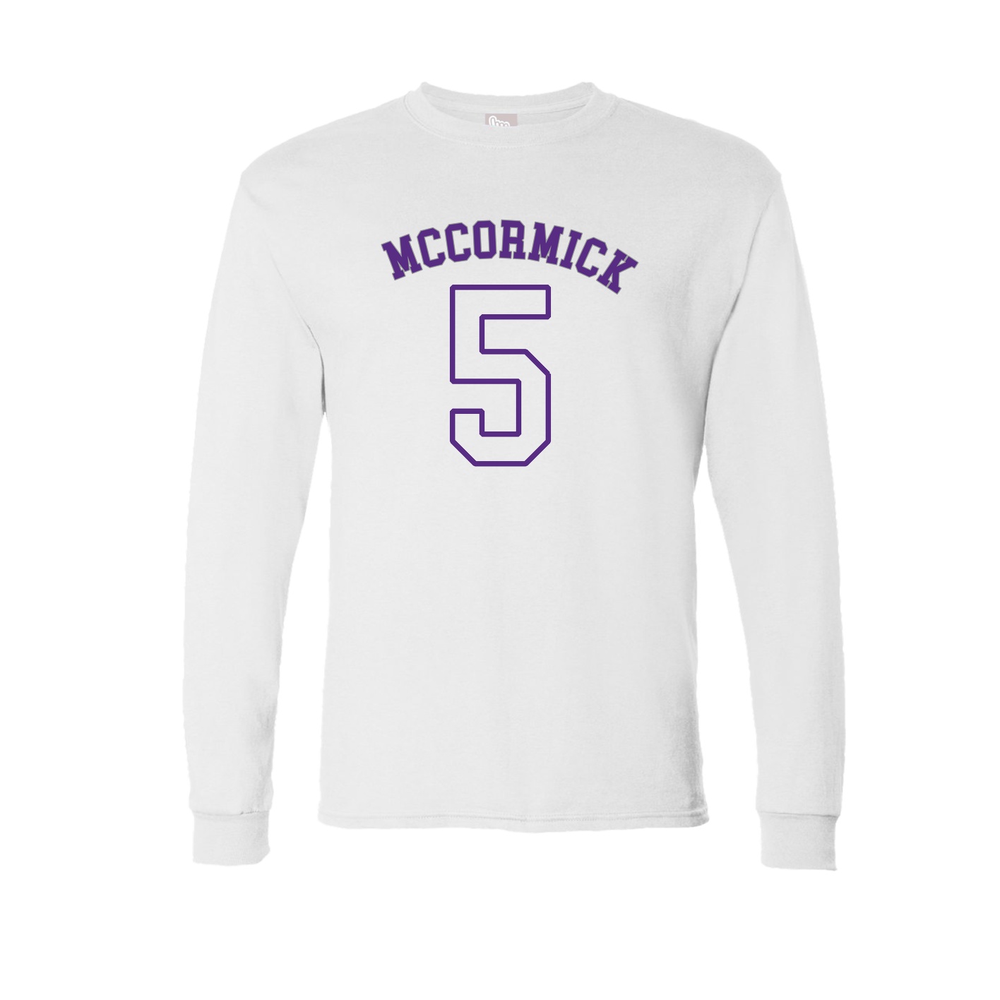 Long Sleeve Tee — Shirsey Arch in White