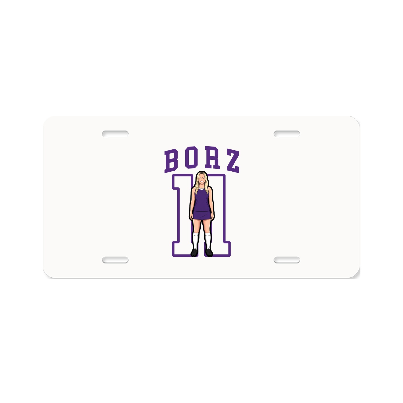 License Plate — Shirsey in Classic