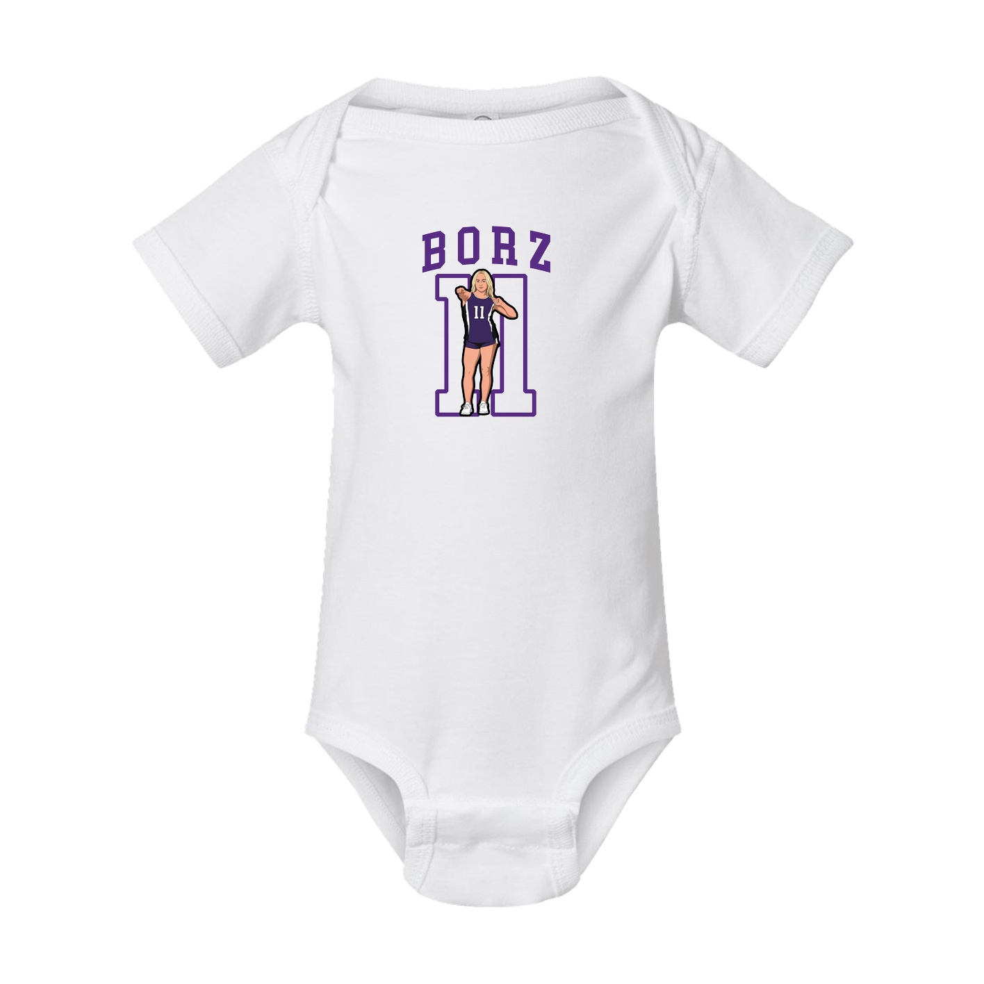 Baby Onesie — Shirsey in White