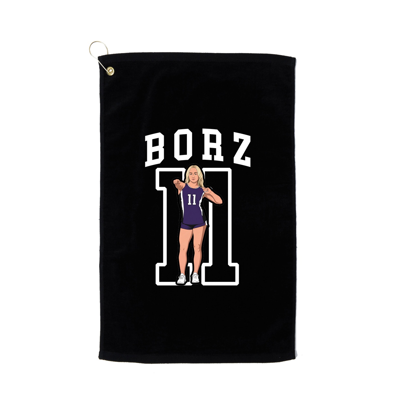 Golf Towel — Shirsey in Black