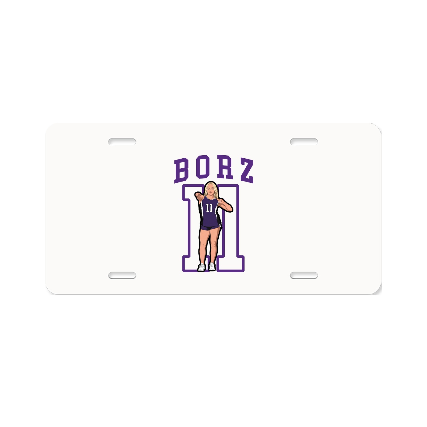 License Plate — Shirsey in Classic
