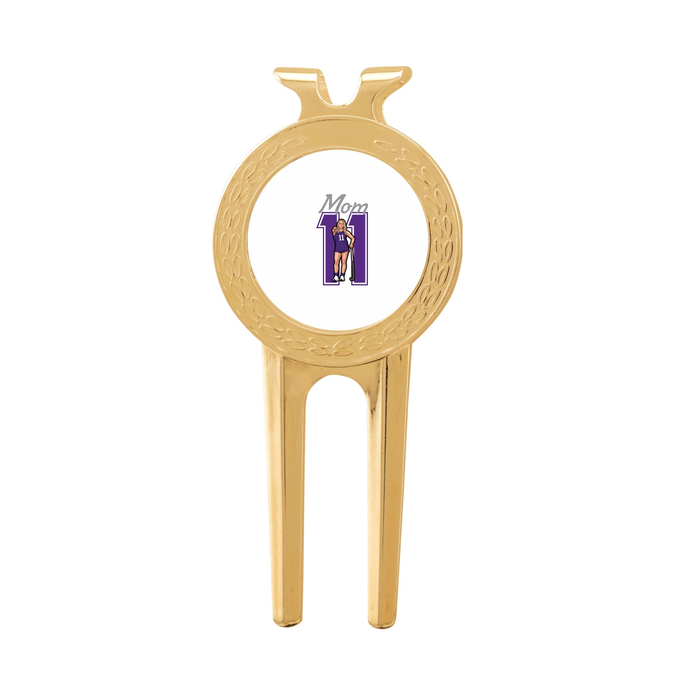 Divot Tool with Ball Marker — Mothers Day Shirsey in Classic