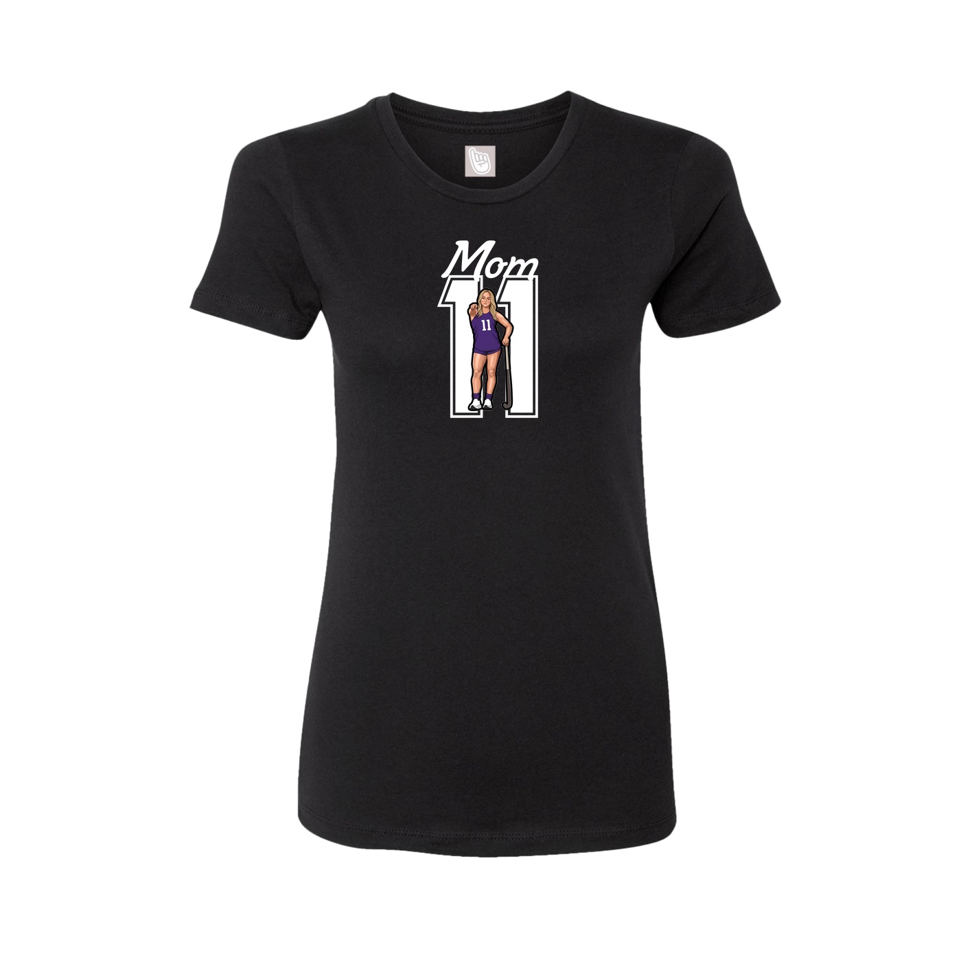 Womens Tee — Mothers Day Shirsey in Black