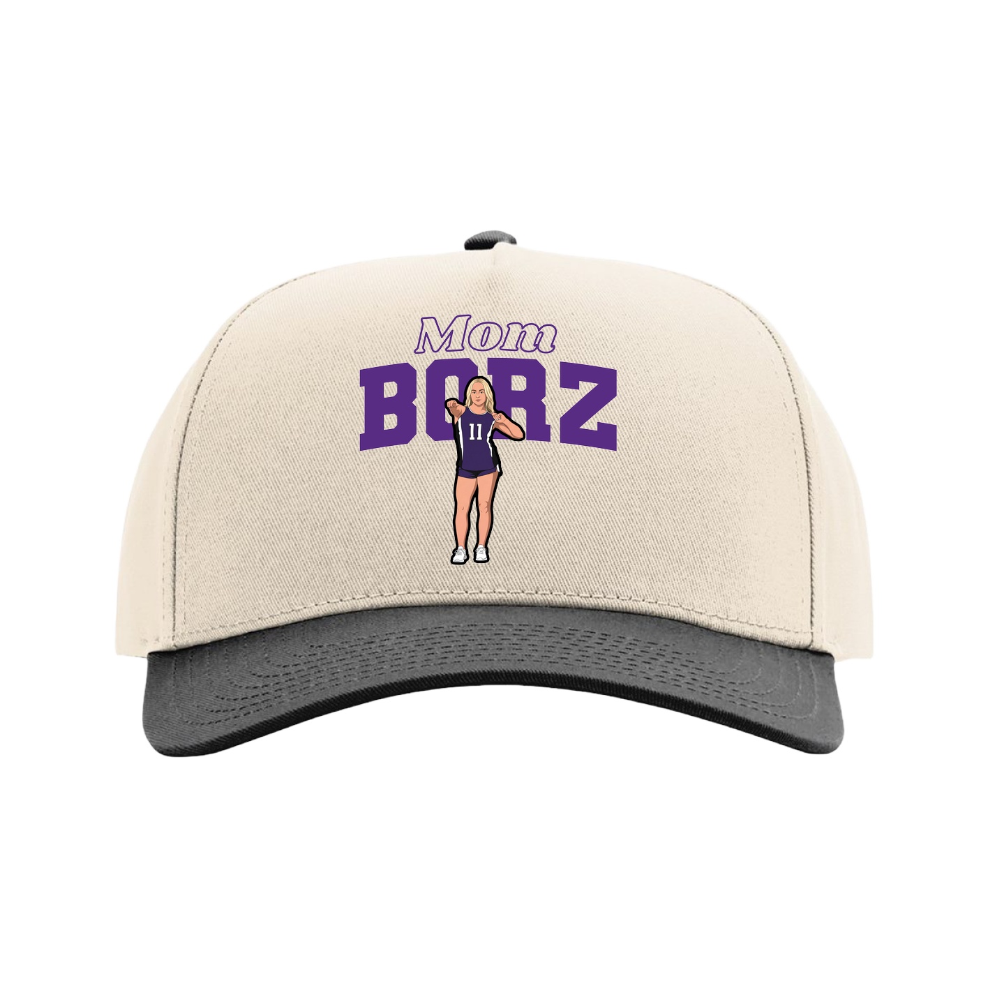 Full Fabric Five-Panel Champ Cap