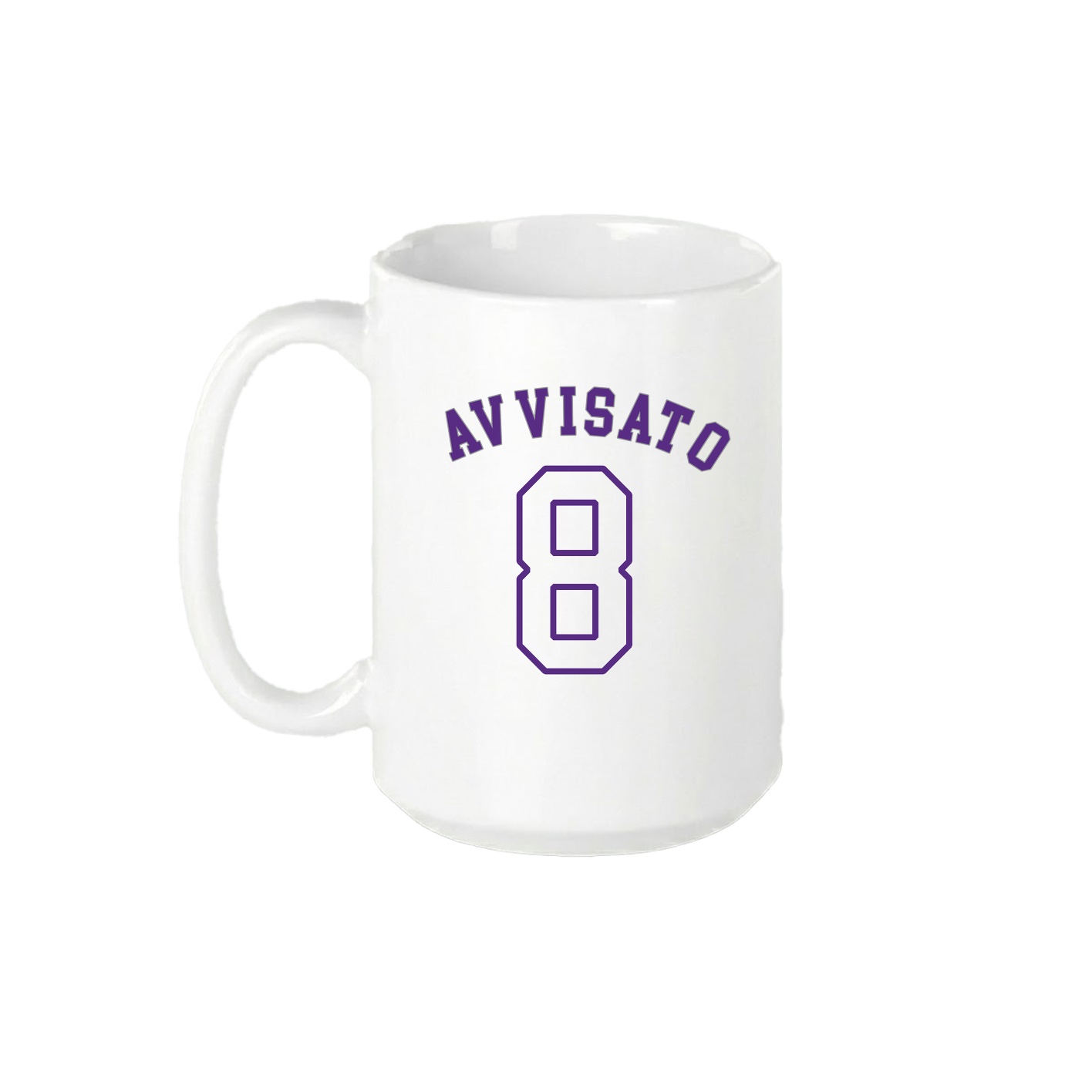 15oz Coffee Mug — Shirsey Arch in White